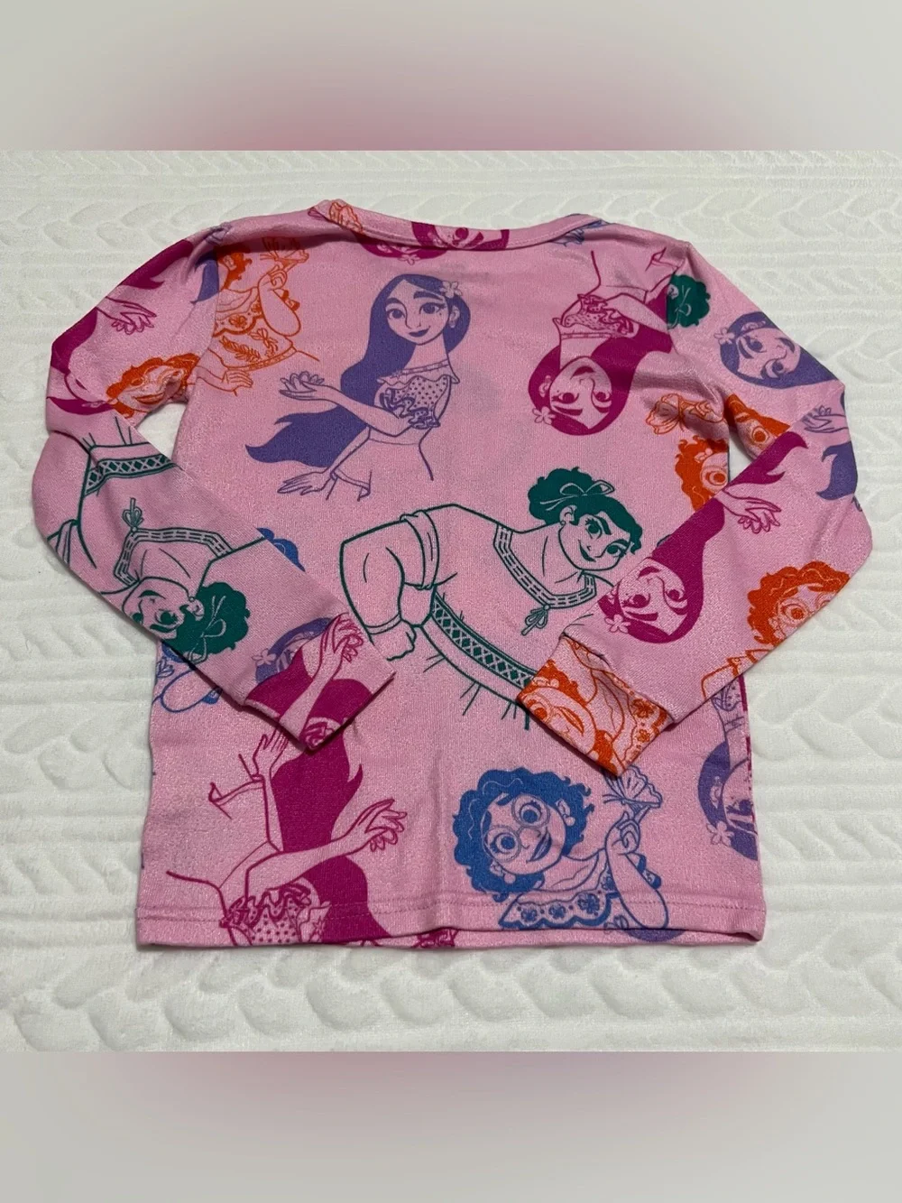 💗 Disney - Encantó Pink Girls' Character Long-Sleeve Pajama Set‎
